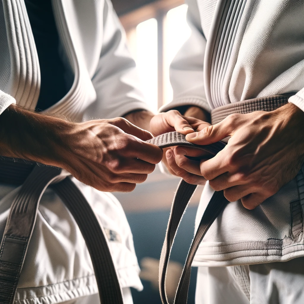 How To Tie A BJJ Belt