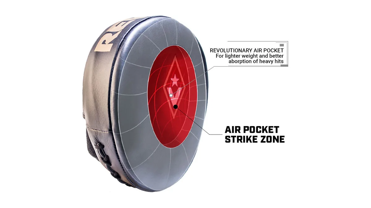 Revgear Mini Air Mitt Pro air pocket strike zone