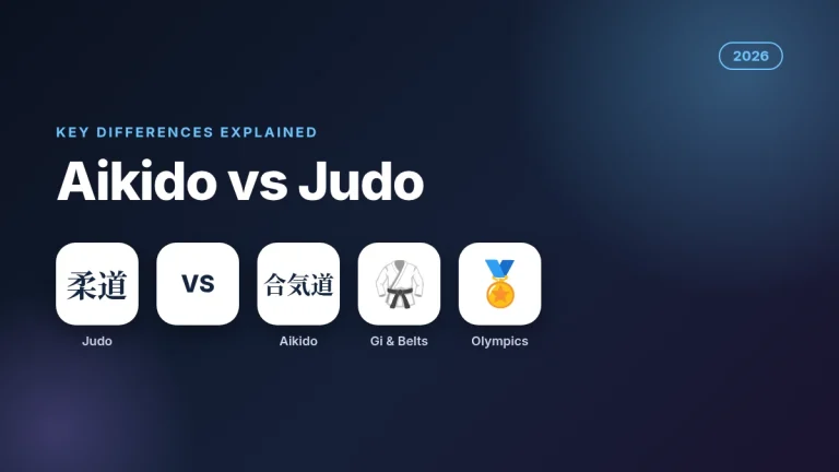 Aikido vs Judo comparison guide 2026