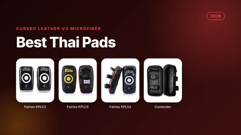 Best Thai Pads (2026): Curved Leather vs Microfiber, and Which Pair to Buy for Home or Gym