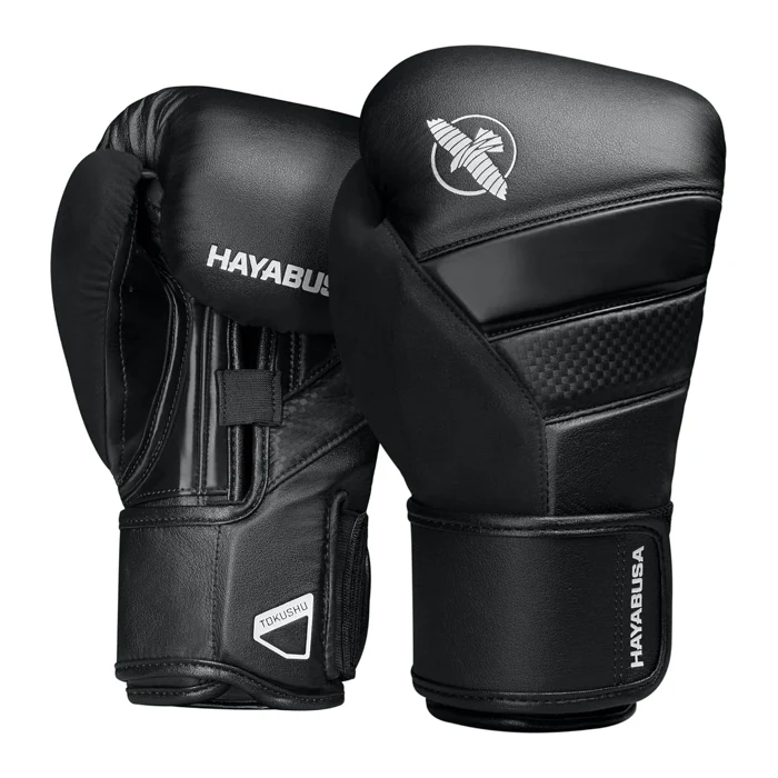 Hayabusa T3 16oz boxing gloves, rated 4.8 out of 5 in our best 16oz boxing gloves guide